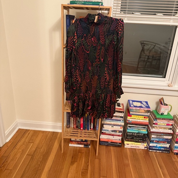 FARM Rio Frutis Dream Long sleeve mini dress - Picture 3 of 3